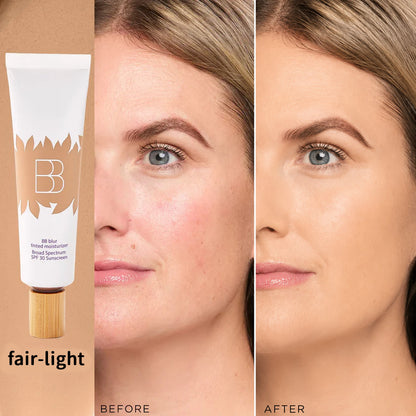 Blur tinted moisturizer SPF 30 - instantly brightens, hydrates & smooths your skin