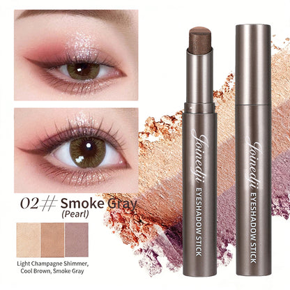 🔥 Buy 1 Get 1 FREE for the First 100 Orders!  3-in-1 Shimmer Eyeshadow Stick ✨ Long-Lasting 💖 Blendable 🌈 Easy to Apply 💄