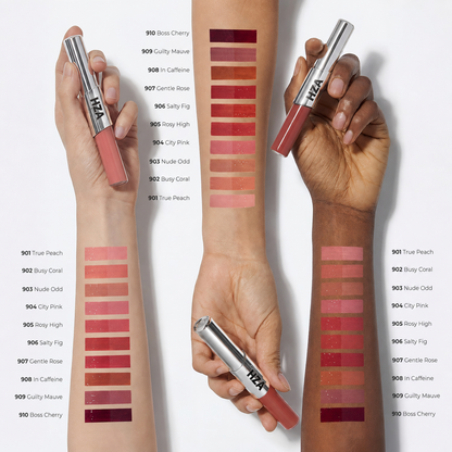 Perfect Twin Lip — Dual-Ended Liquid Lipstick with Velvet Matte Color and Glossy Shine