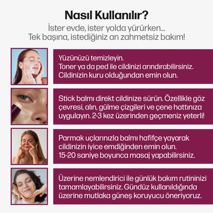 KoreanAura Kalsiyum Destekli Genç Görünüm Balm